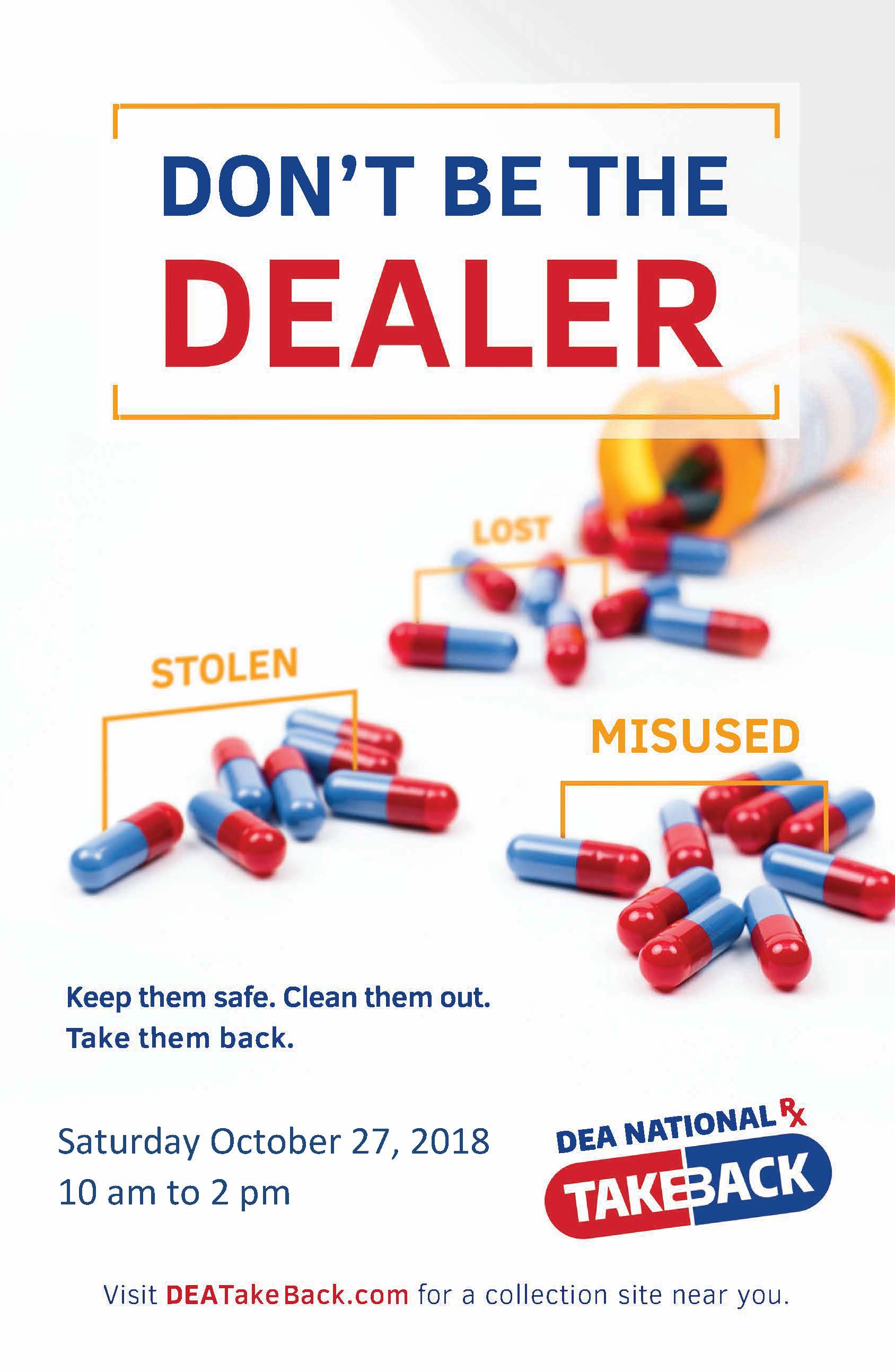 DEA TAKEBACK POSTER