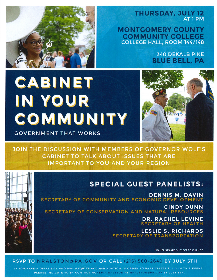 Cabinet in Your Community
