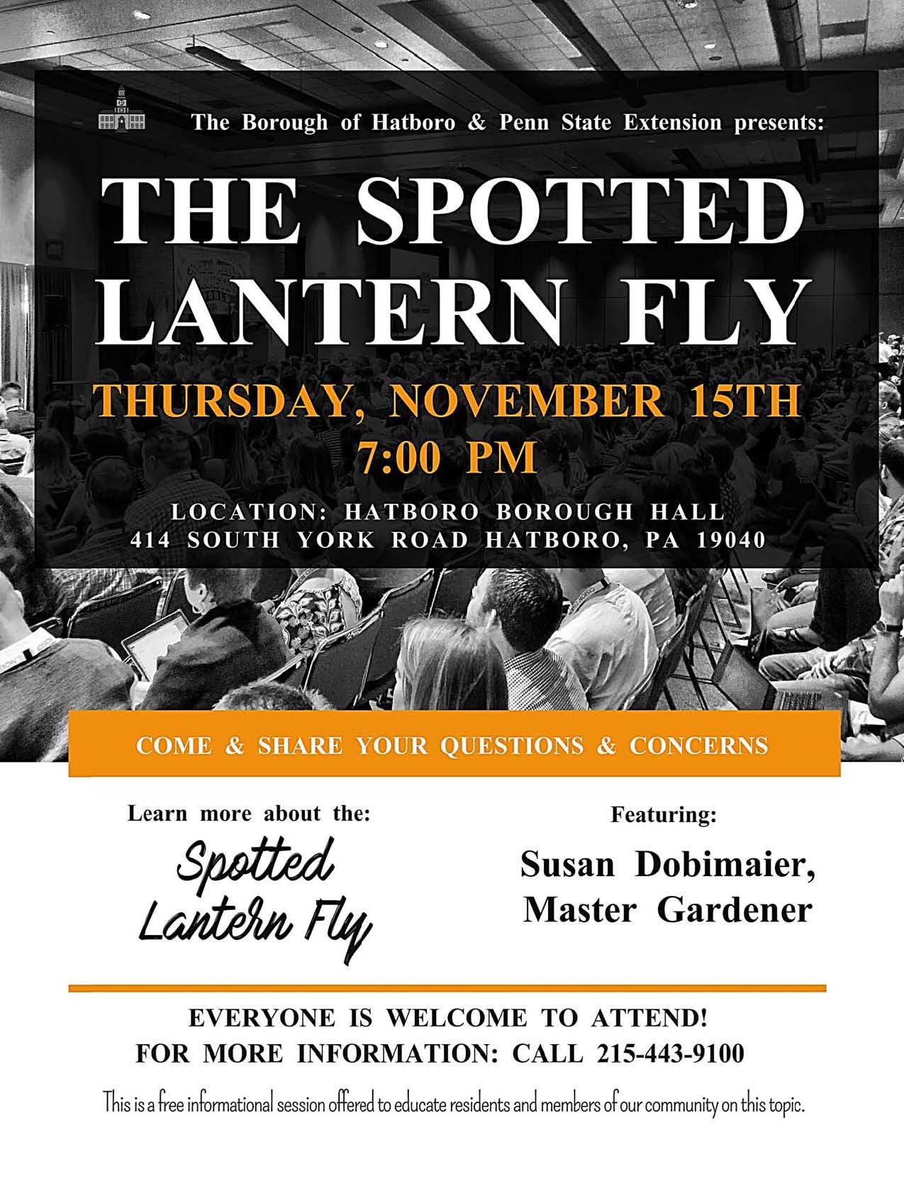 2018 Spotted Lantern Fly, Hatboro and PennState, 11172018