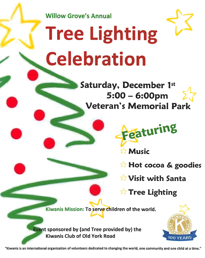 2018 Tree Lighting Celebration