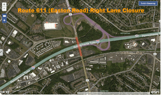 Turnpike Lane Closure - 1 7 19