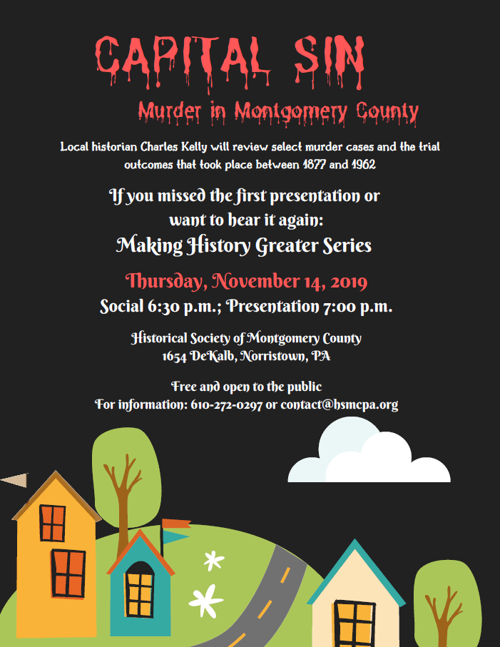 Historical Society of MontCo - November 14