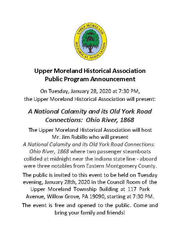 2020 UMHA Poster mtg 1-28 A national calamity ...