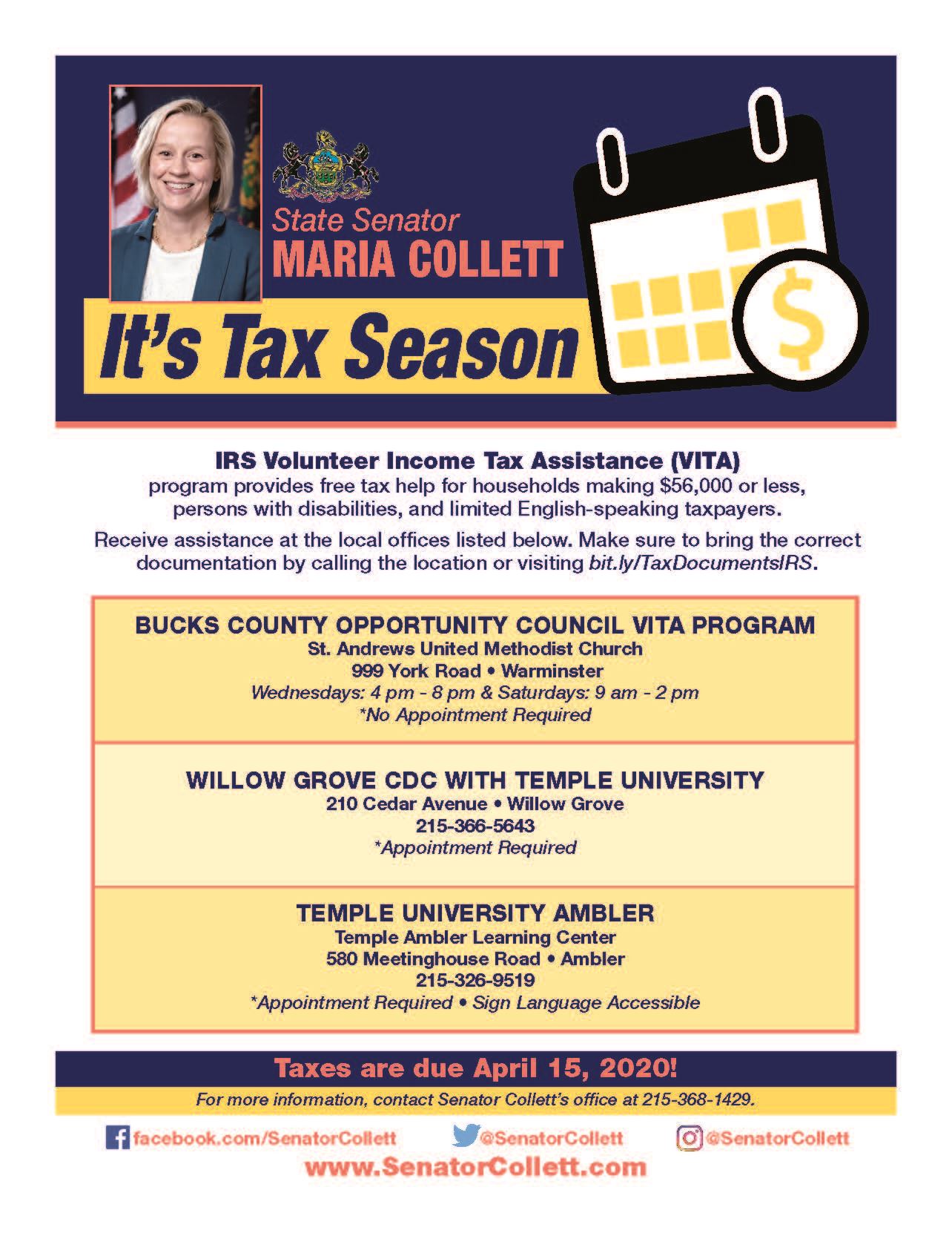 2019 Tax_Prep_IRS_VITA_Flyer