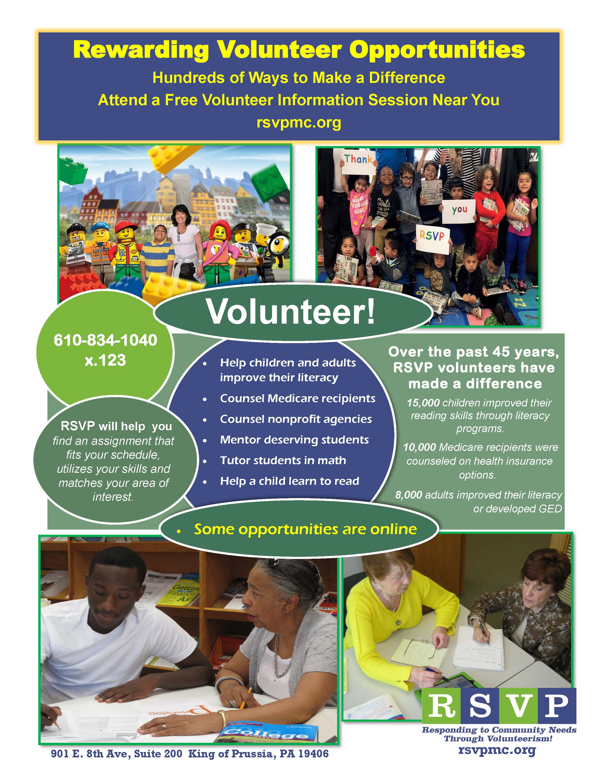 2020 RSVP Volunteer Info Flyer