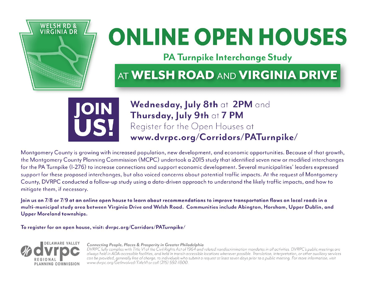 PA Turnpike Study - Online Open Houses
