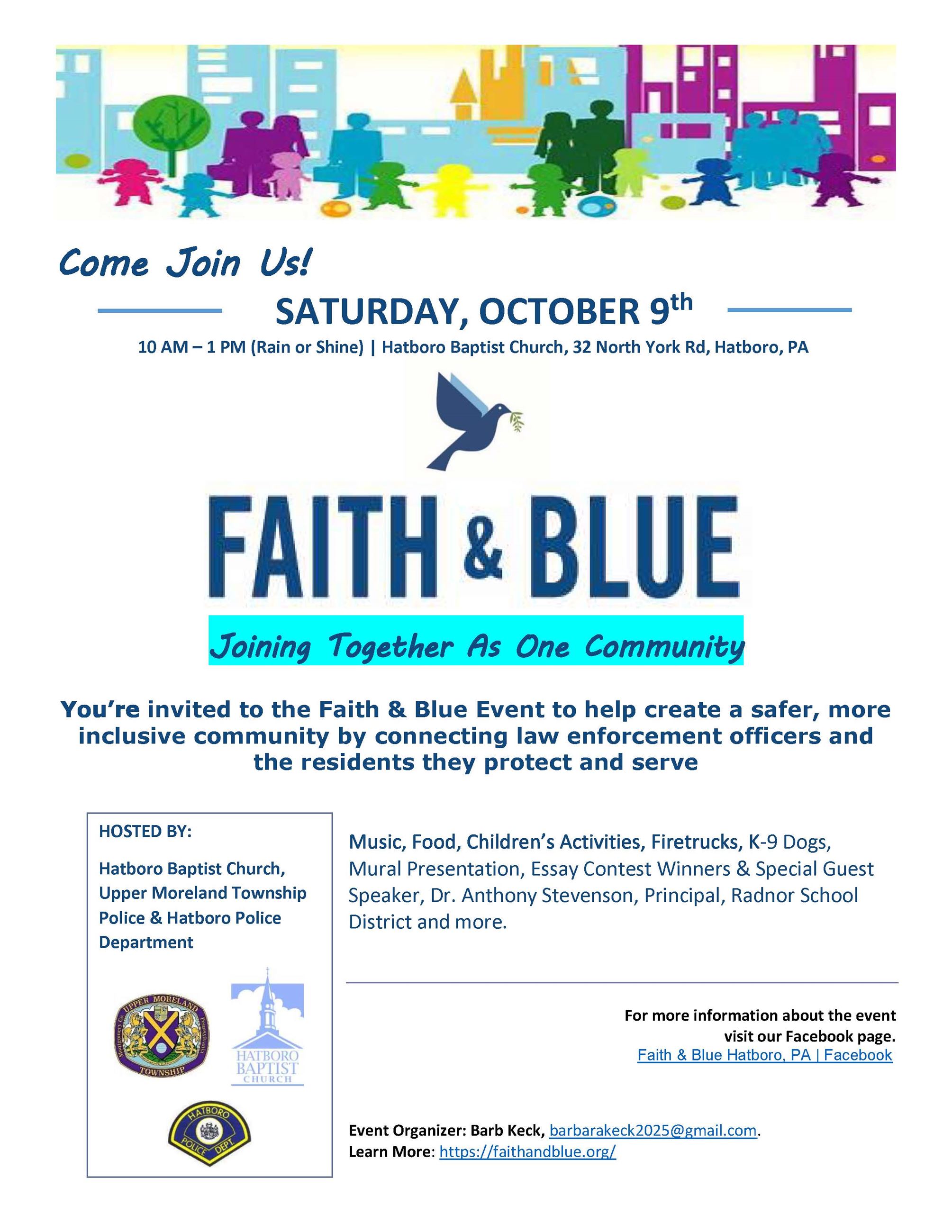 UMPD Faith and Blue Day 10-9-21