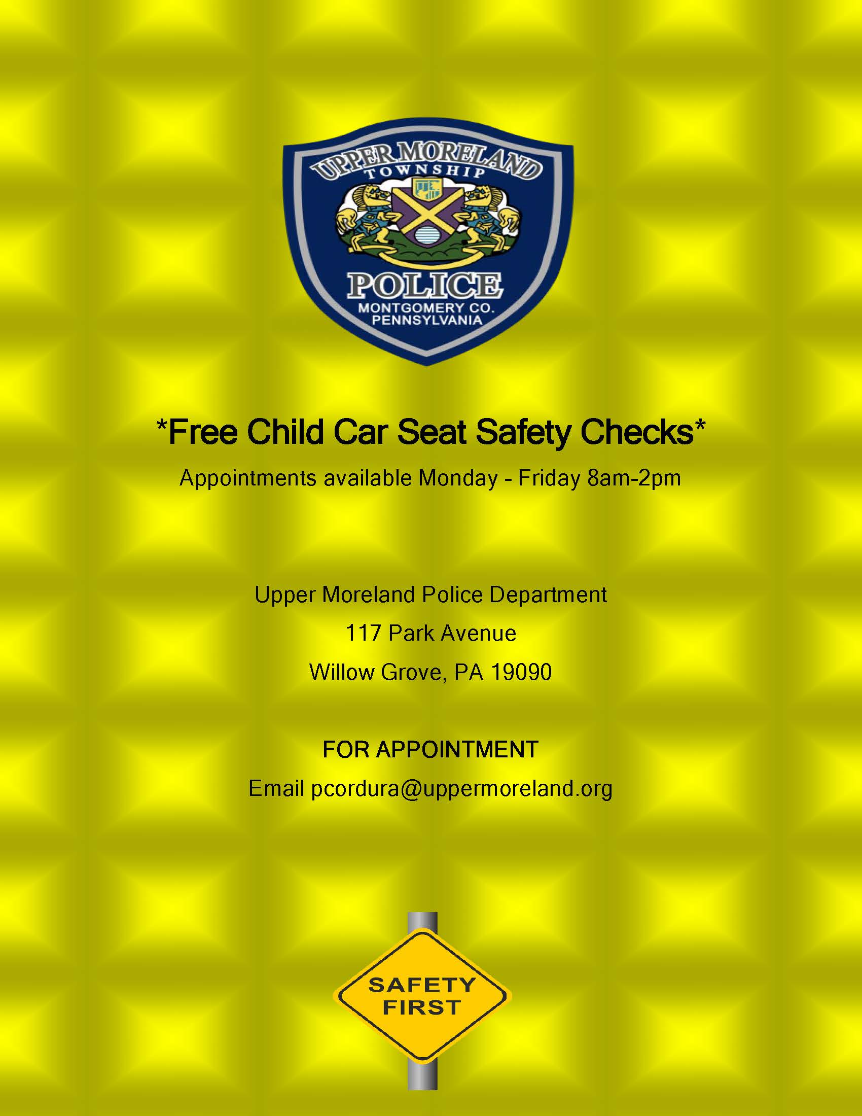 2021 Free Car Seat Safety Checks