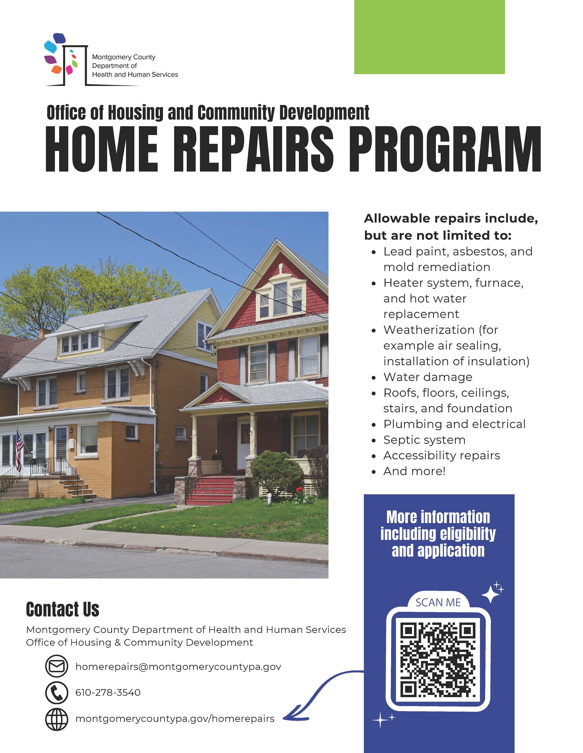 Montgomery County Whole Home Repairs Program