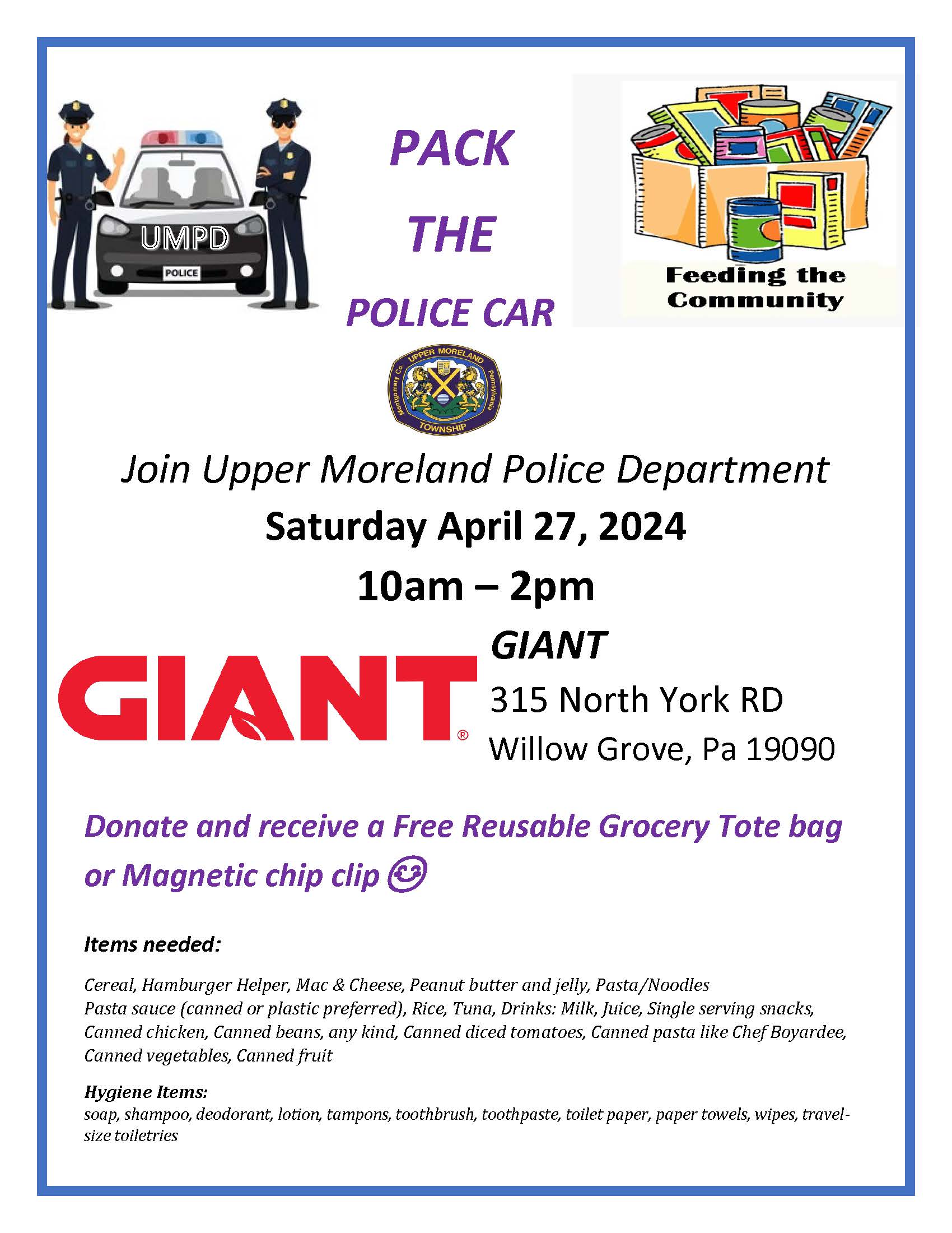 2024 FoodDrive April27 Upper Moreland (1)