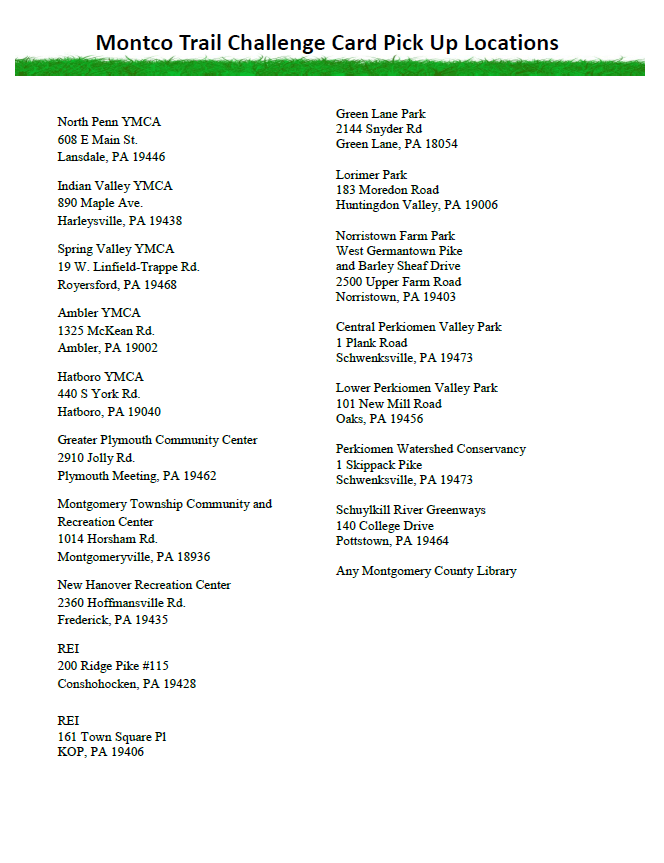 Montco Trail Challenge 2