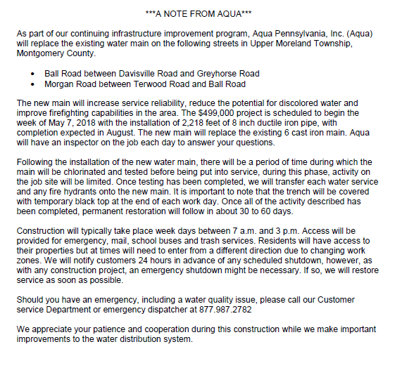 Aqua Ltr - Ball Road